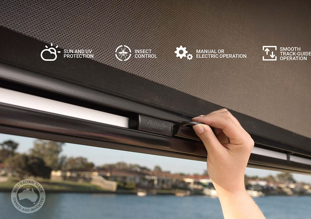 Curtains for ZiptrakBlind