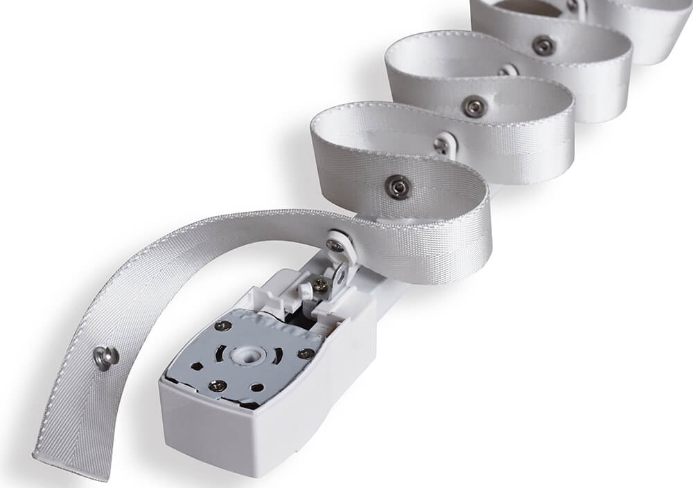 Motorized Curtain Ripple Fold Track